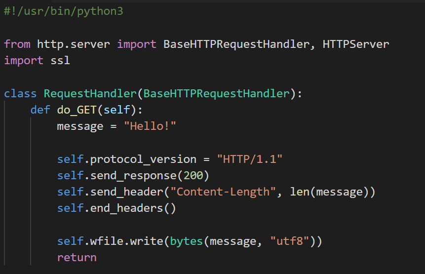 Custom Web Server Responses with Python